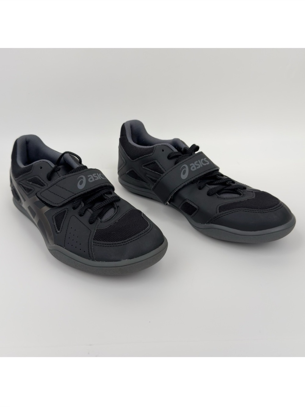 ASICS Hyper Throw 3 Men's 8.5 Black Gunmetal Shot Put Discus Shoes G507Y